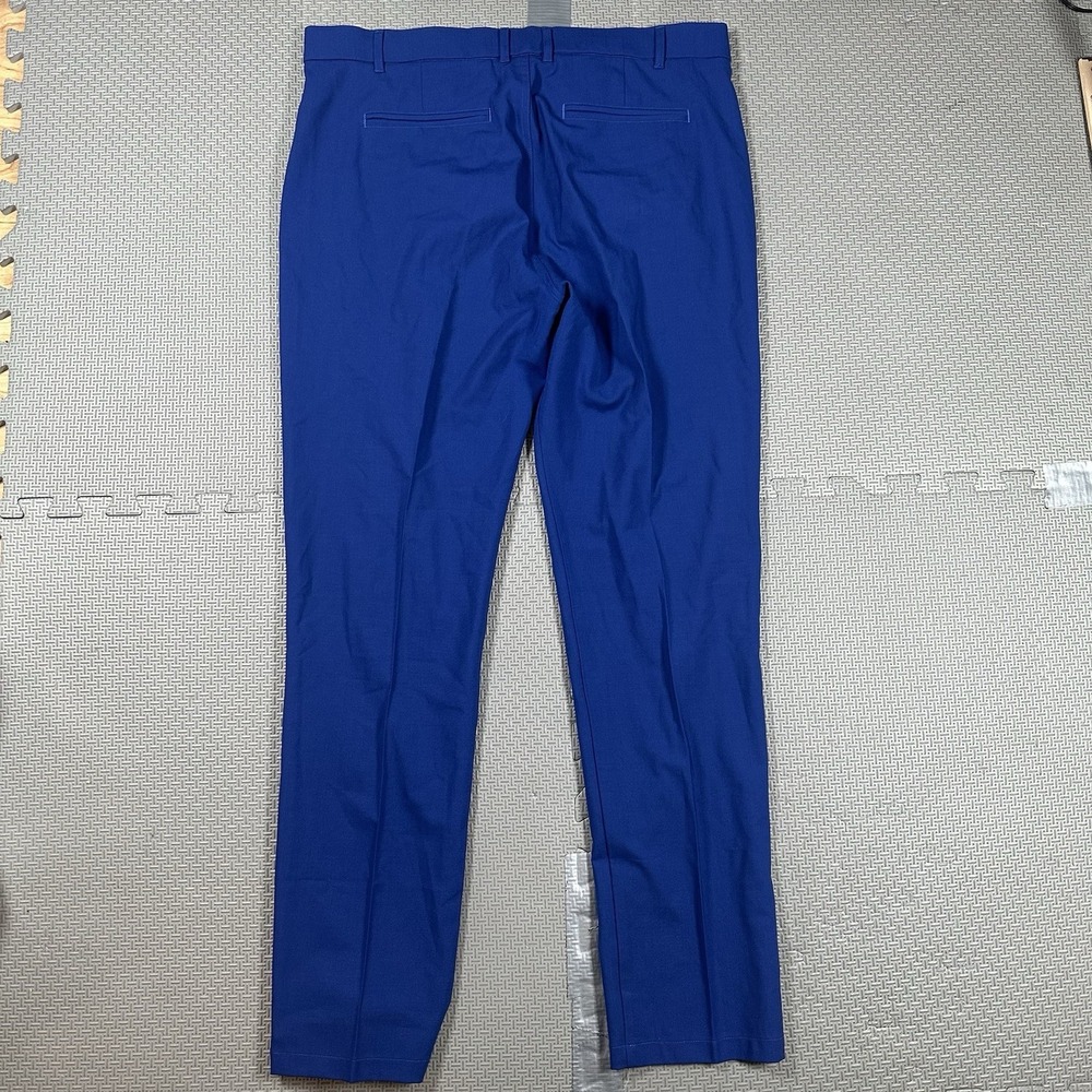 Greyson Golf Pants Trousers Serrano 36x32 Performance Blue Wool Spandex $228 EUC - Picture 4 of 13